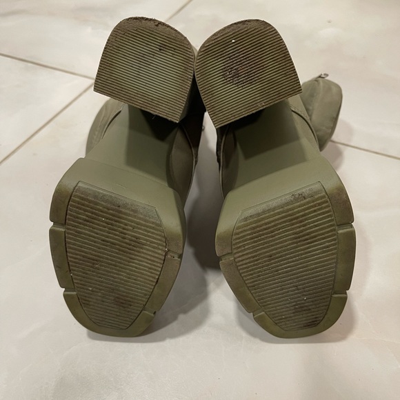 Steve Madden Green Herrick Boots - Picture 5 of 5